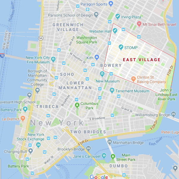 east-village-google-map