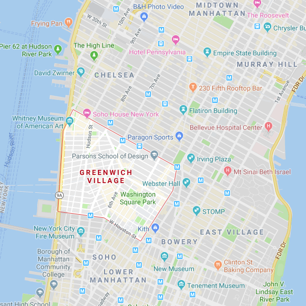 greenwich-village-google-map