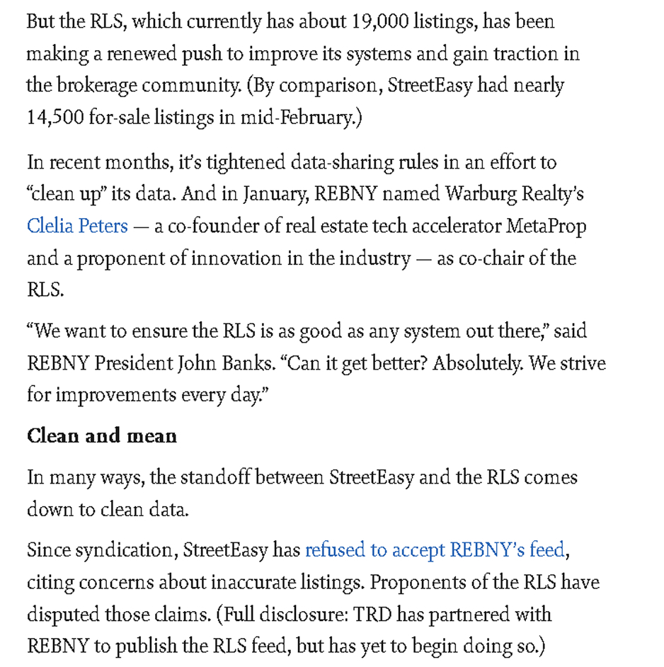 Has the RLS ship sailed? part 3